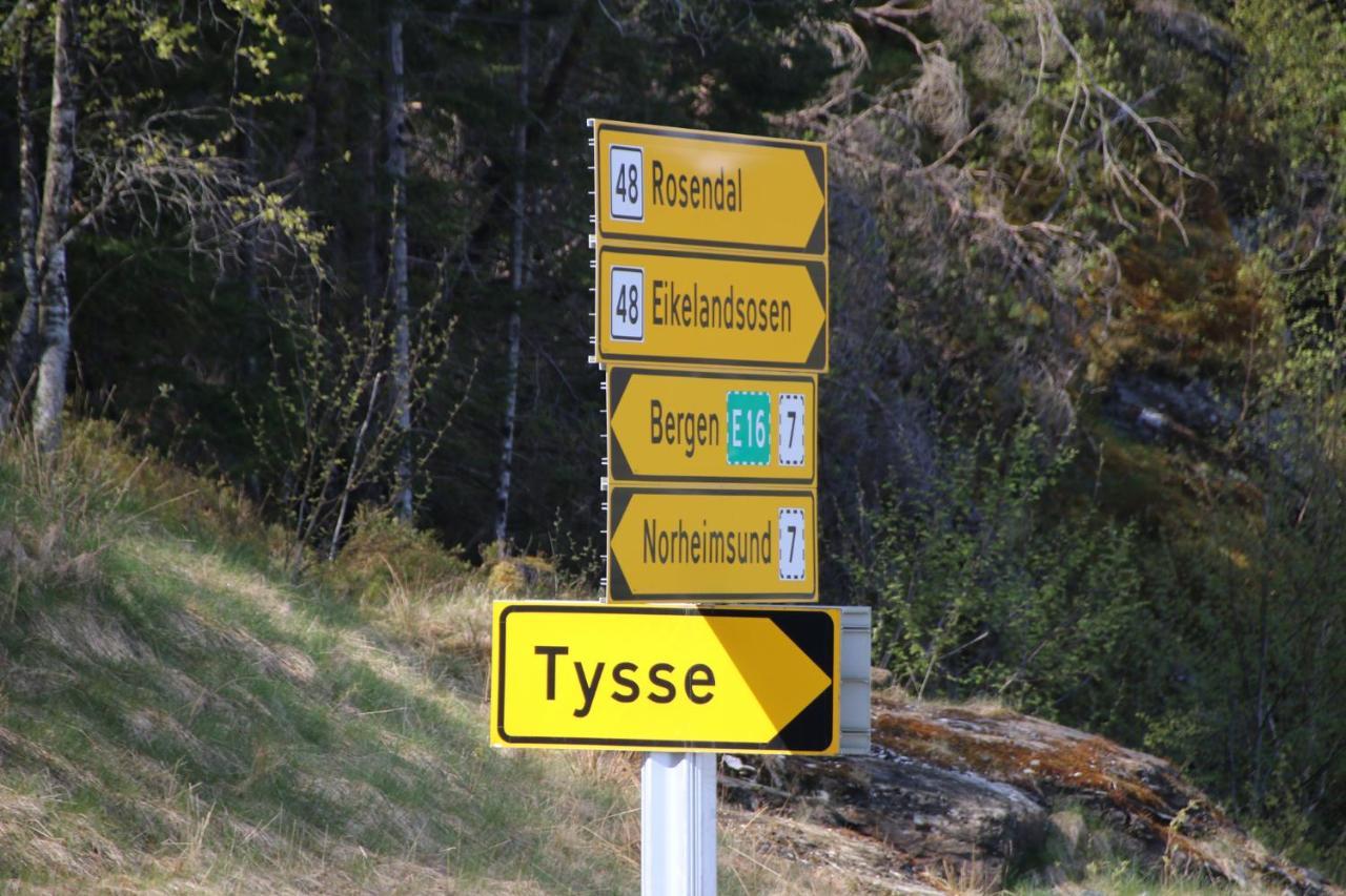 Saetervika Gjestehus Tysse  Екстер'єр фото
